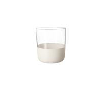 VILLEROY & BOCH Juego de 4 vasos de whisky MANUFACTURE ROCK BLANC GLAS blanco