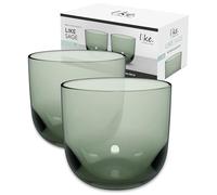 Villeroy & Boch - Juego De Vasos Like Sage, Set 2 Piezas, Vidrio De Color Verde, Capacidad 280Ml