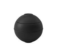 Villeroy & Boch - La petite Boule black, vajilla de porcelana, juego de cuencos, 5 piezas. Set de servicio, 14 cm Ø, apto para lavavajillas y microondas, negro
