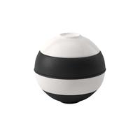 Villeroy & Boch - La petite Boule black & white, set de vajilla de porcelana, set de cuencos, 5 piezas Set de servicio, 14 cm Ø, apto para lavavajillas y microondas, blanco y negro