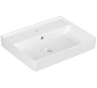 Lavabo Villeroy & Boch Collaro, 550 x 440 mm, con rebosadero, sin fondo, 4A335501, Color: blanco-alpino