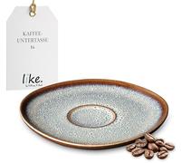 Villeroy & Boch Lave Beige - Plato de café de gres apto para lavavajillas