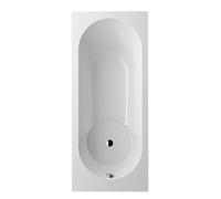 Villeroy & Boch Libra bañeras rectangulares, incluidos los pies de la bañera, 1700x750x457mm, blanco alpin, UBQ170LIB2V-01