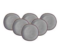 Villeroy & Boch Like. by Lave - Juego de 6 platos llanos, 28 cm, diseño escandinavo, color beige
