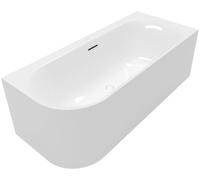 Villeroy & Boch Loop & Friends bañera de pared 170x75 cm oval blanco UBA170LOF9CR00V-01