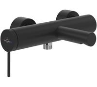 Villeroy & Boch Loop & Friends grifo de bañera y ducha a pared negro TVT106501153K5