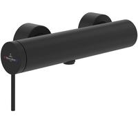 Villeroy & Boch Loop & Friends grifo para ducha a pared negro TVS106301153K5