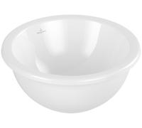 Villeroy & Boch Loop & Friends lavabo 38x38 cm circular bajo encimera blanco 4A5201R1