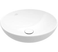 Villeroy & Boch Loop & Friends lavabo 42x42 cm circular sobre encimera blanco 4A4600R1