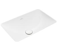 Villeroy & Boch Loop & Friends lavabo 45x28 cm rectangular bajo encimera blanco brillante 4A5600R1