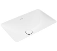 Villeroy & Boch Loop & Friends lavabo 51.5x35 cm rectangular bajo encimera blanco 4A5601R1