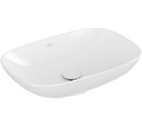 Villeroy & Boch Loop & Friends lavabo 56x38 cm rectangular sobre encimera blanco brillante 4A4901R1