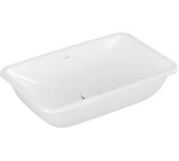 Villeroy & Boch Loop & Friends lavabo 61.5x38 cm rectangular bajo encimera blanco 4A5800RW