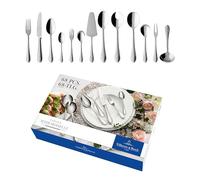 Villeroy & Boch Mademoiselle Cubiertos de mesa para 12 personas, 68 piezas, Acero inoxidable