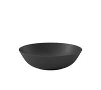Villeroy & Boch - Manufacture Collier Noir fuente decorativa/de fruta, bonita fuente de fruta y decoración, porcelana premium, lavado a mano, negro