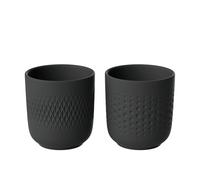 Villeroy & Boch Manufacture Collier Noir Juego De Tazas 2 Piezas