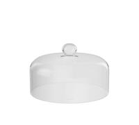 Villeroy & Boch - Manufacture quesera 25,5 cm, Transparente, apta para lavavajillas y microondas, diseño de cúpula, campana para quesos, entrantes, fiambres o fruta - Vidrio borosilicato