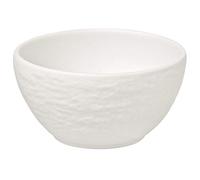 Villeroy & Boch - Manufacture Rock blanc cuencos para salsa, bonitos cuencos para picoteo y salsa de porcelana premium, apto para lavavajillas, blanco