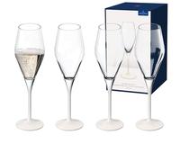 Villeroy & Boch Manufacture Rock Blanco Copa De Champán Set De 4 Piezas 0,12 L