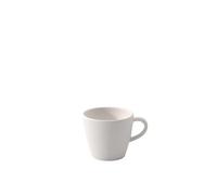 Villeroy & Boch - Manufacture Rock blanc taza de moca/expreso, taza blanca para expreso y moca de porcelana premium, apta para lavavajillas