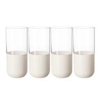 Villeroy & Boch Manufacture Rock Blanco Set De Vasos Longdrink 4 Pzs 0,3 L