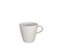 Villeroy & Boch Manufacture Rock Moderna Taza, Apta para lavavajillas Porcelana Premium, Blanco, 220 ml