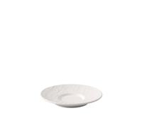 Villeroy & Boch Manufacture Rock Plato para taza de expreso Porcelana Premium, Blanco, 12 cm