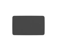 Villeroy & Boch Manufacture Rock Rectangular Moderno Plato Porcelana Premium, Negro (Rock), 28X17X1,5CM