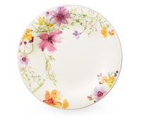 Villeroy & Boch Mariefleur Basic Plato Plano, 27 cm, Porcelana Premium, Blanco/Multicolor