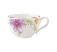 Villeroy & Boch Mariefleur Basic - Taza (porcelana Premium, 390 ml, altura de 7 cm) blanco/colorido