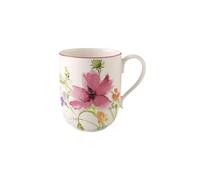 Villeroy & Boch Mariefleur Basic Taza grande, 480 ml, Altura: 11 cm, Porcelana Premium, Blanco/Multicolor