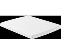 Villeroy & Boch Memento 2.0 asiento de inodoro, rectangular, cierre rápido, SoftClose, 378x452x43mm, 8M24S1R7, Color: Pure Black