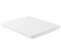Villeroy & Boch Memento 2.0 asiento de inodoro, rectangular, cierre rápido, SoftClose, 378x452x43mm, 8M24S101, Color: blanco-alpino