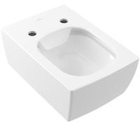 Villeroy & Boch Memento 2.0 inodoro suspendido, rectangular, suspendido, DirectFlush, salida horizontal, 375x560x345mm, 4633R001, Color: blanco-alpino