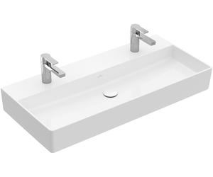 Villeroy & Boch Memento 2.0 lavabo 100x47 cm rectangular clásico-para mueble blanco brillante 4A221K01