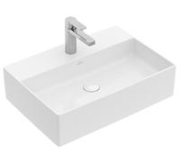 Villeroy & Boch Memento 2.0 lavabo 50x42 cm rectangular sobre encimera blanco brillante 4A0750R1