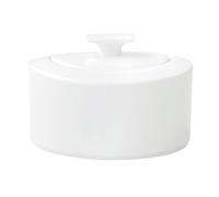 Villeroy & Boch Modern Grace Azucarero/Mermeladera para 6 Personas de 330 ml, Porcelana, Blanco, 17x15x22 cm