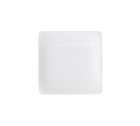 Villeroy & Boch Modern Grace - Plato de desayuno, de porcelana, 23 x 23 cm, blanco