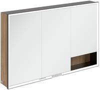 Villeroy & Boch My View+ armario 120x16.8x75 cm con espejo roble B48112RH