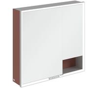 Villeroy & Boch My View+ armario 80x16.8x75 cm con espejo rojo A48180AH