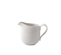 Villeroy & Boch - New Cottage Jarra Leche Blanco, Apto para Lavavajillas, Apto para Microondas, Lechera Porcelana 300 ml, Lechera Pocelana Moderna, Lechera Ceramica Blanca, Premium Porcelain
