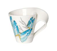 Villeroy & Boch New Wave Caffè Animales Del Mundo Morpho Cypris Taza Con