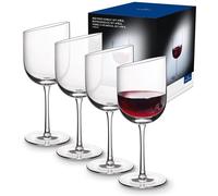 Villeroy & Boch - Newmoon Copa Vino Tinto Juego De 4 Claro, Apto Para Lavavajillas, Juego Copas De Vino, Set Copas Para Vino, Copas Vino Tinto Cristal Grandes, Vidrio De Cristal