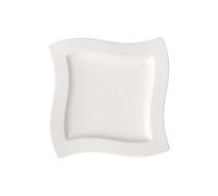 Villeroy & Boch NewWave Plato plano , Porcelana , Blanco, 27 cm