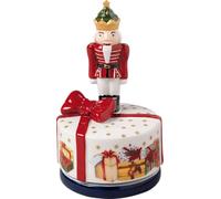 Villeroy & Boch Cascanueces con caja de música Nostalgic Melody Blanco-rojo