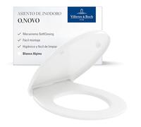 Villeroy & Boch O.novo asiento WC, ovalado - Blanco Alpino, brillo