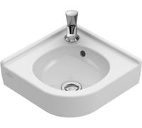 Villeroy & Boch O.Novo lavabo 32x32 cm esquina clásico blanco brillante 731032R1