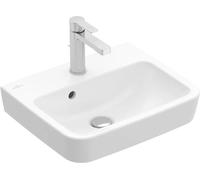Villeroy & Boch O.Novo lavabo 45x37 cm rectangular clásico blanco brillante 43444LR1