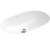 Villeroy & Boch O.Novo lavabo 53x32 cm oval bajo encimera blanco 416250R1