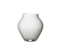 Villeroy & Boch Oronda Mini jarrón Arctic Breeze, 12 cm, Vidrio, Blanco